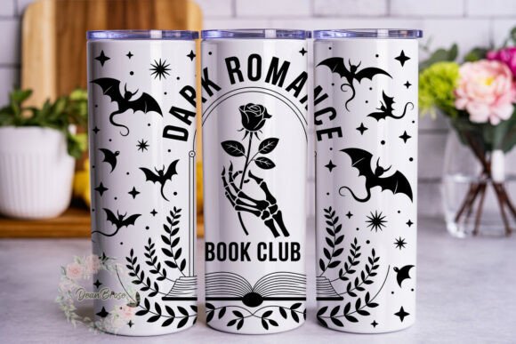 Dark Romance Book Club Tumbler Wrap