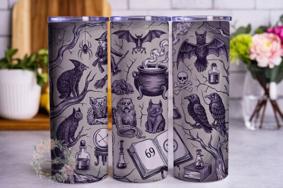 Gothic Cracked Texture 20oz Tumbler Wrap