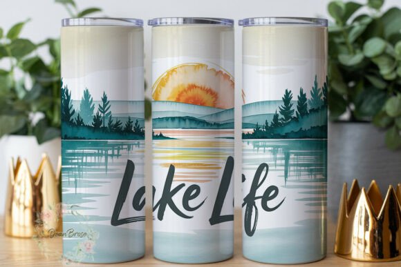 Lake Life Scenic Landscape 20oz Tumbler
