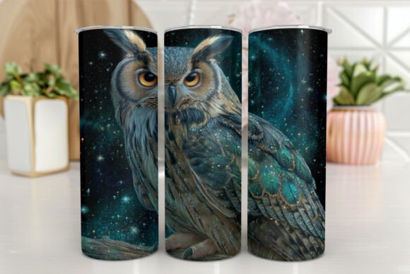 Owl Tumbler Wrap 20 Oz Skinny Tumbler